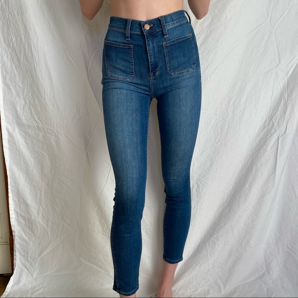 Madewell High Waisted Sailor Pants